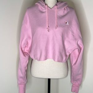 🎟Champions Reverse Weave Cropped Hoodie